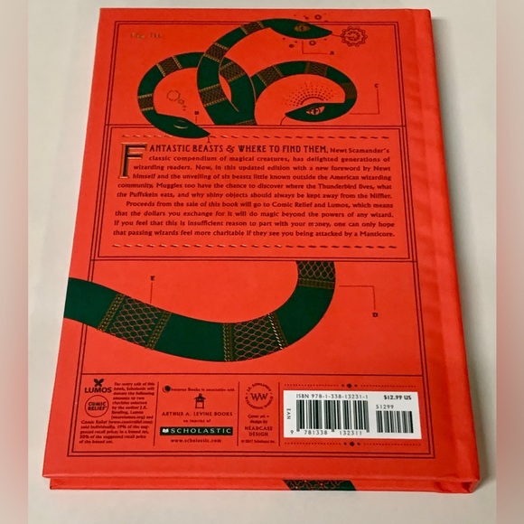 J.K. Rowling Fantastic Beasts & Where to Find Them Hardcover Book - Picture 5 of 8